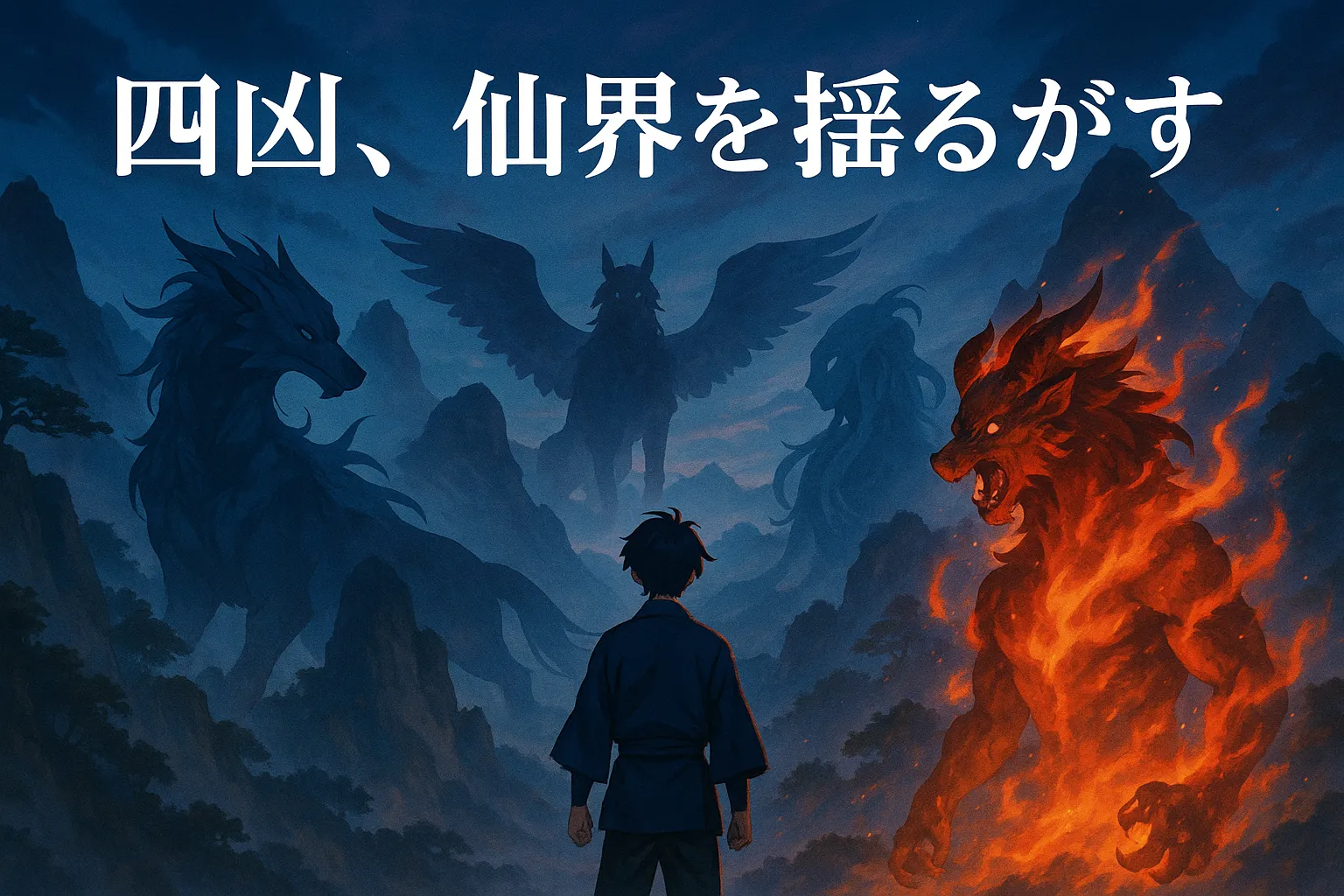 ハイガクラに登場する四凶の正体は？元ネタとアニメ2025年再開情報アイキャッチ
