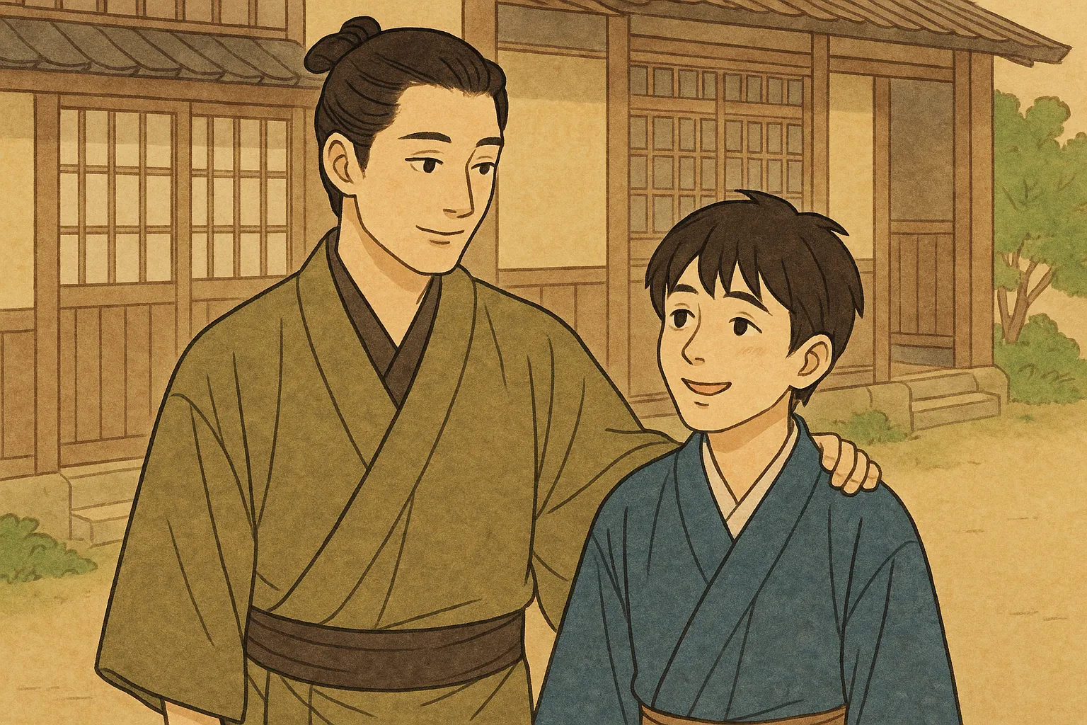 しゃばけの松之助は若だんなの優しいお兄さん