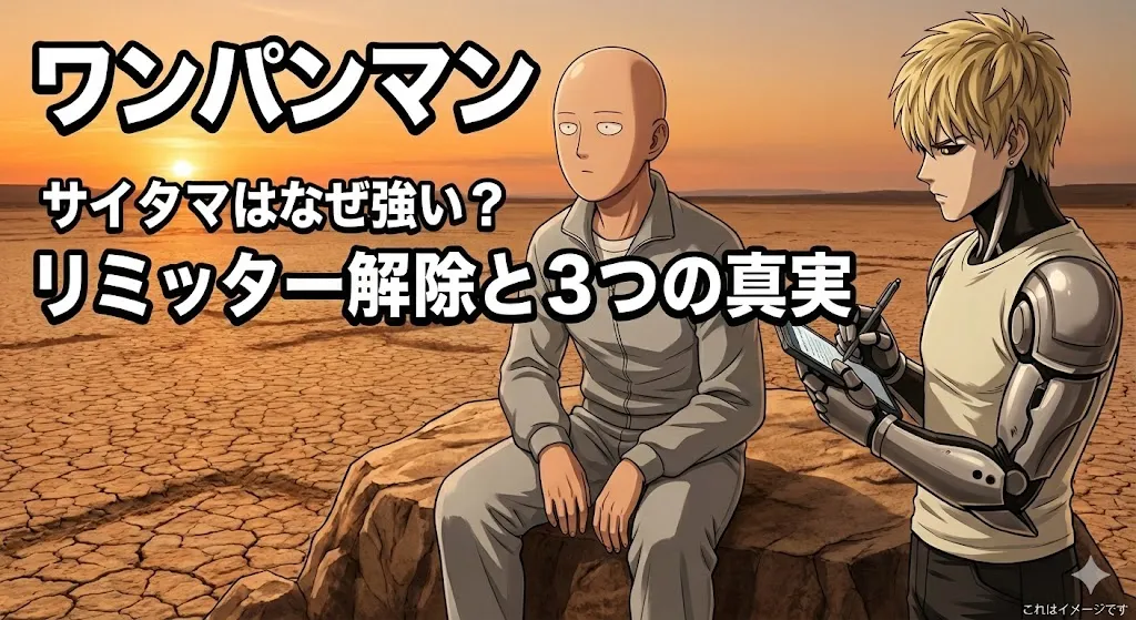 「ワンパンマン」サイタマはなぜ強い？筋トレだけじゃないリミッター解除と3つの秘密アイキャッチ