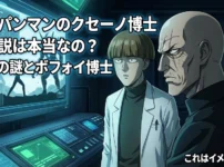 [cite_start]ワンパンマンのクセーノ博士が黒幕って本当？死亡は嘘？ボフォイ博士との怪しい関係3選 [cite: 1]アイキャッチ