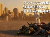 ワンパンマンの番犬マンが強すぎ！中身は怪人？サイタマに似てる正体と3つの謎アイキャッチ