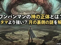 ワンパンマンの神の正体と強さは？サイタマに勝てるかガロウ戦から3つの予想アイキャッチ