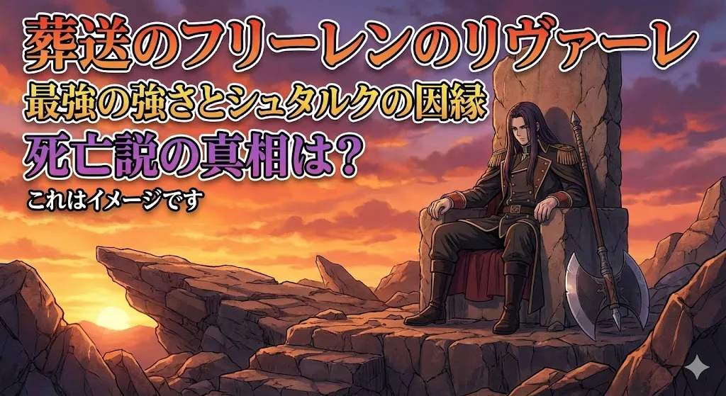 葬送のフリーレンのリヴァーレは死亡？アイゼンを圧倒した最強の強さとシュタルクの因縁アイキャッチ