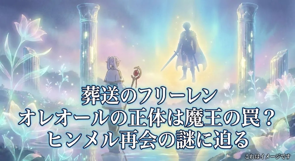 葬送のフリーレンのオレオールの正体は魔王の罠？ヒンメルと会えるか3つの説を検証アイキャッチ