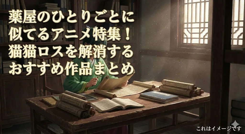 薬屋のひとりごとに似てるアニメのおすすめは？中華後宮や謎解きで選ぶ7作品アイキャッチ