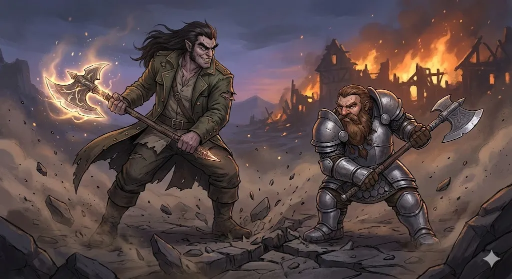 人類最強・アイゼンとの激闘とリヴァーレの圧倒的な実力