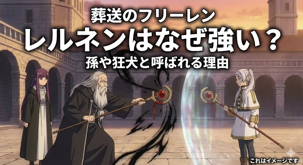葬送のフリーレンのレルネンはフリーレンより強い？孫や狂犬と呼ばれる理由アイキャッチ