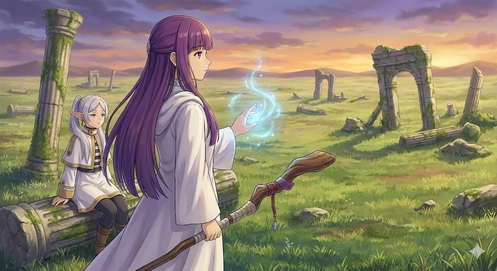 「葬送のフリーレン」紫髪の正体はフェルン!プロフィールと基礎知識