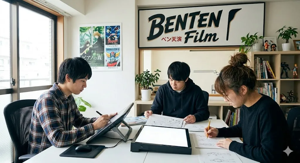 アニメ『リィンカーネーションの花弁』制作会社は「BENTEN Film」