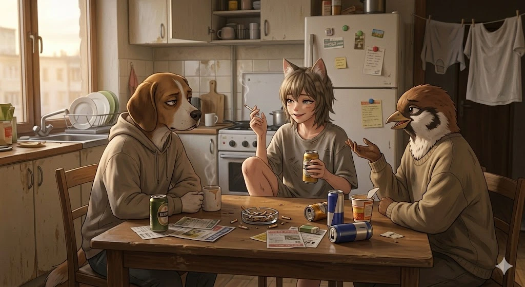 7月放送!アニメ版『ヤニねこ』の声優とCM版の違い