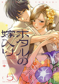 『ホタルの嫁入り』原作コミックス第5巻の単行本表紙。東京編の始まりと新たな波乱