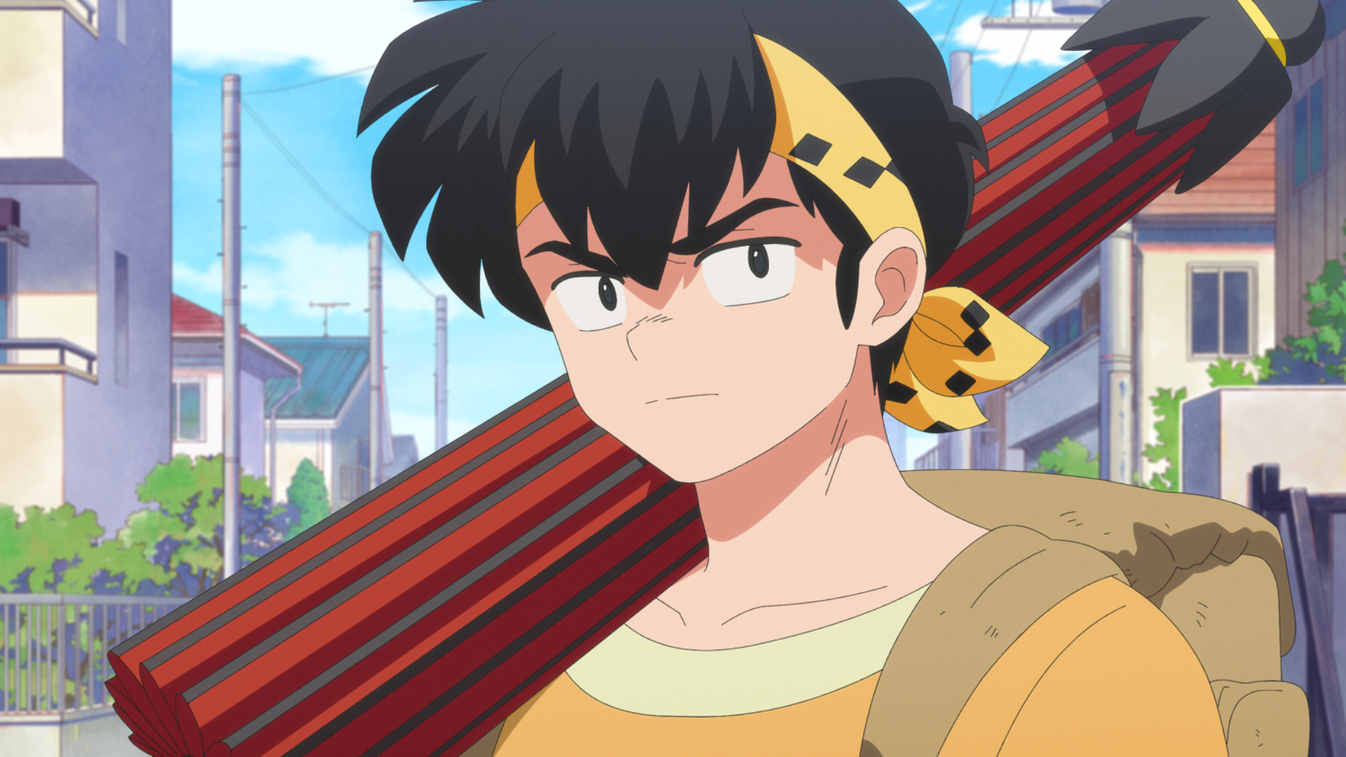 完全新作アニメ『らんま1/2』第4話で初登場した響良牙と乱馬の白熱の格闘シーン