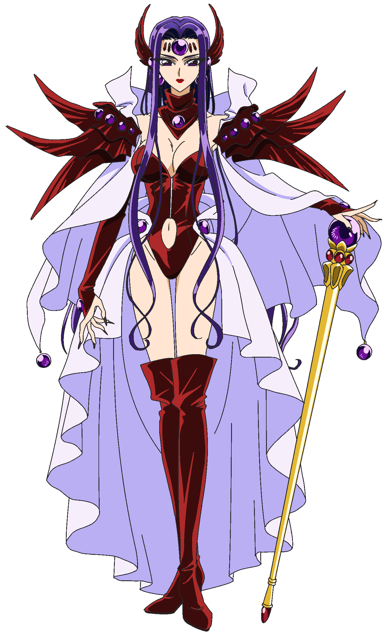魔法騎士レイアースの妖術師アルシオーネの公式ビジュアル