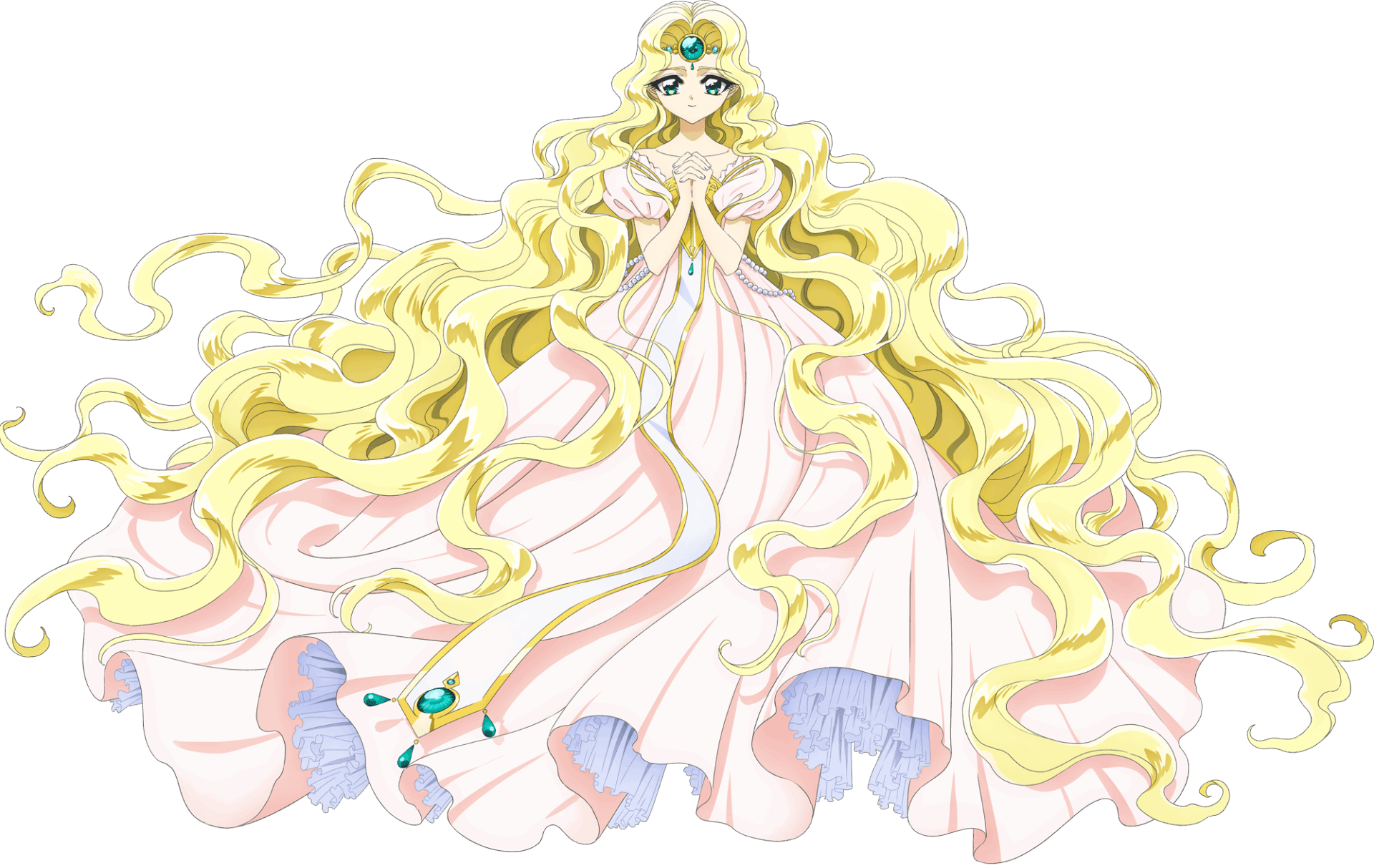 魔法騎士レイアースのエメロード姫の公式ビジュアル