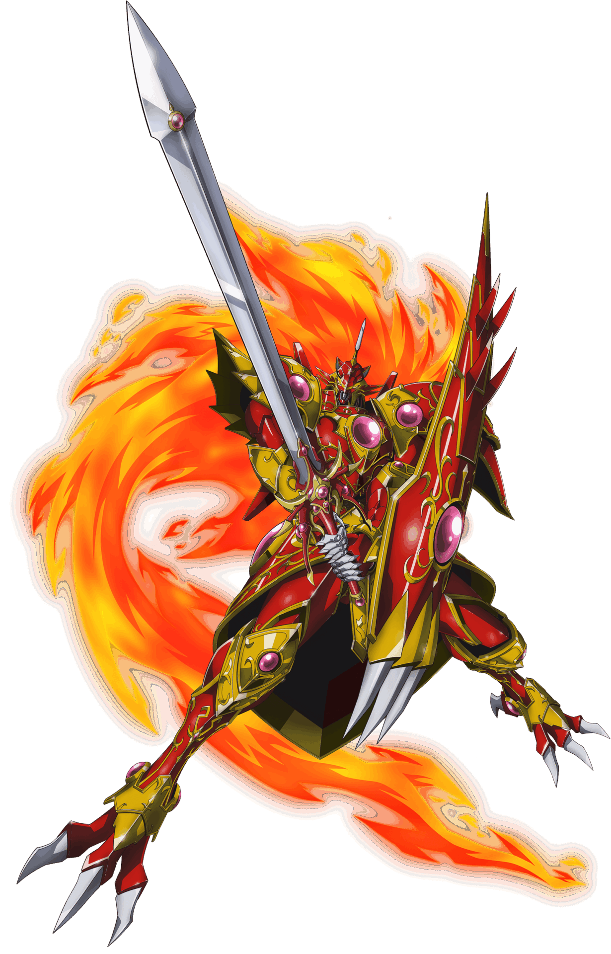 魔法騎士レイアースの炎神レイアースの公式ビジュアル