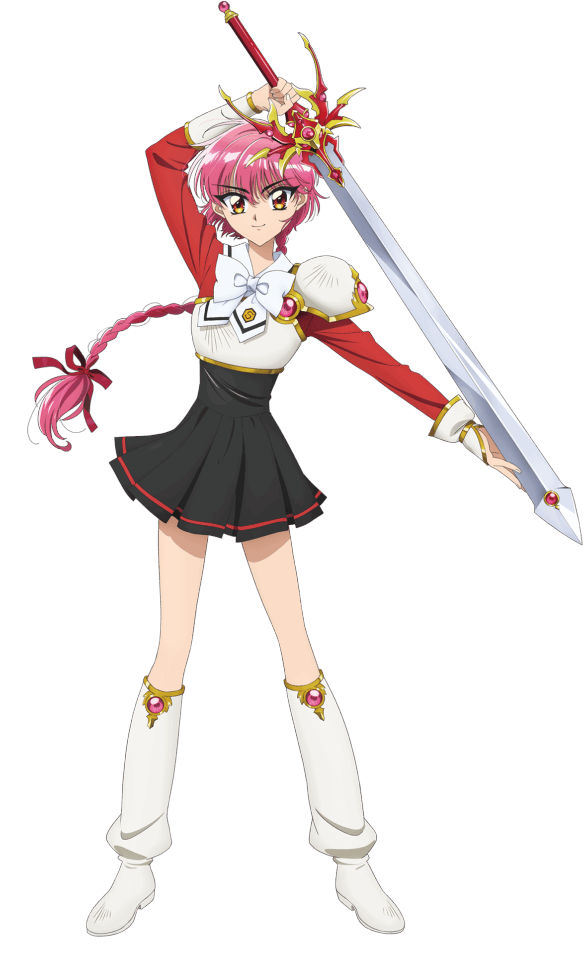 魔法騎士レイアースの獅堂光の戦闘ビジュアル